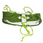Zaful Green Convertible Textured Bikini 2 Piece Cheeky Bathing Suit Sz 4 NEW Photo 2