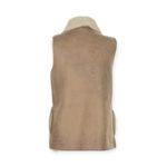 Velvet Graham and Spencer š Ulio Chic Vegan Suede Sherpa Vest š Tan Cream šXS Photo 4