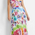 PatBO Bloom Cutout Maxi Dress White Size 4 Photo 7