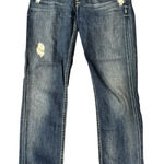 Hudson Jeans  Women's Straight Leg in Distressed Blue Photo 0