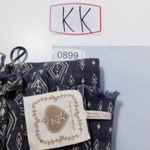 Z & L Europe Milena Maxi Dress Printed Cutout Tassels Frayed Hem 100% Cotton Gray Size L Photo 15