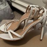 Glaze White high heel shoes Photo 0