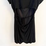 Princess Polly Short Sleeve Romper Black Nolan Size 8 Knit Open Back NEW Photo 9