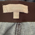 Wit‎ & Wisdom Pull On Joggers Size 12 Blue Photo 5