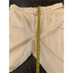 White House | Black Market Women's Ivory Tapered Ankle Pants Size 16 Photo 4