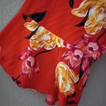 Old Navy  L Vibrant Floral Boho Faux Wrap Mini Dress Photo 6