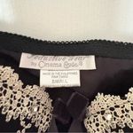 Seduction Wear By Cinema Exoile Black Lingerie Top Slip Dress Small Photo 2