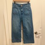 Anthropologie  MAEVE The Colette Wide Leg Crop Jeans size 28 Petite Photo 3