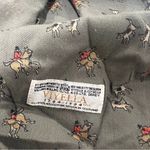 Max Mara  Viyella Vintage Button Down Horse Patterned Shirt Photo 7