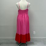Tabitha Brown x Target Pink & Red Maxi Dress Photo 1