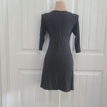 Agnes & Dora  grey swing tunic dress.  Pockets XS 3/4 sleeves Photo 2