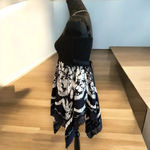 Source Unknown asymmetrical Smocked Top fairy whimsygoth dress Embroidery With Crochet Sz Small Photo 1