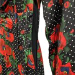 Free People  Black Combo Morning Light Floral Dress Sz 2 NWT Photo 7