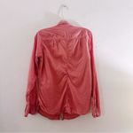 Frank & Eileen Relaxed Barry Button Up in Pink Long Sleeve Blouse Photo 4