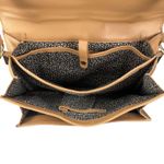 Loeffler Randall  Tan Leather Envelope Style Handheld Worn Crossbody Shoulder Bag Photo 6