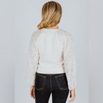 Tanya Taylor NWT  Elona Knit Top in White, Size L New w/Tag Retail $345 Photo 7