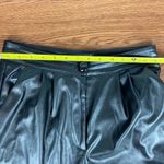 Princess Polly  Love Club Pants Black Size 4 High Waist Darting Seams Vegan Photo 11