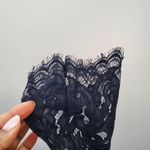 Love, Fire Love Fire Black Lace Open Back Romper L Photo 8