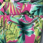 Tommy Bahama Pink & Yellow Tropical Print Golf Skort Stretchy Pockets Medium Photo 4