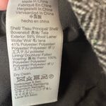 J.Crew Herringbone Wool Blend Charcoal Gray Black Button Front Mini Skirt 0 Photo 6