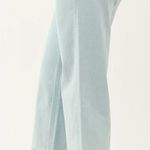 Mica Denim Light Wash Wide Leg Stretch Jeans High Rise Soft Stretchy 29 Blue Photo 1