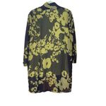 Susan Graver Size Small Printed Knit 3/4 Sleeve Cardigan and Tank Set Blue Green Photo 2