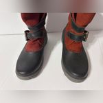 Cougar Originals suede creek duck buckle winter boots women size 7 Red Photo 4