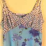 Jonathan Martin Vintage  Blue Floral Print Lingerie Slip S Photo 1