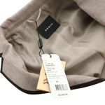 Akris NWT $3290  Brown Tweed Suede Leather Trim Wool Cashmere Blazer Jacket 12 Photo 5