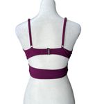 Athleta  Shirred Bra Cup Longline Bikini Top Photo 4