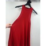 Free People Beach Red Ribbed Tank Mini Dress Size Extra Small Photo 1