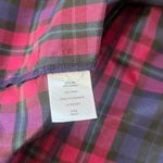 Talbots Pink and Blue Plaid Silk Shirt NEW with tags Size 6P Photo 5