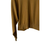 Double Zero Mustard Yellow Crew Neck Cropped Jersey Knit Sweater Top Small NEW Photo 5