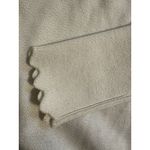 Liz Claiborne  Womens Cream Scallop Neck Pullover Sweater Holiday Work Size Large Photo 5