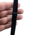 Victoria's Secret Vintage  Gold Label Pure Silk Black Lingerie Slip Dress Medium Photo 3