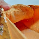 Clarks Cloudsteppers Breeze Ave Slip On Sneakers Orange Denim Womens‎ Size 9.5M Photo 8