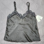 Flora Nikrooz Black Lace Lingerie Camisole Tank Size Medium Coquette Whimsigoth Photo 0