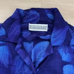 Jessica Howard  Floral Button Down Short Sleeve Blouse Top‎ Photo 3