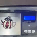 2009 AD Patriotic July 4th Enameled Tea Kettle Tea Party Brooch Photo 11