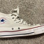 Converse  Cream High-Top Sneakers Photo 1