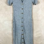 SheIn Gray Button-Front Midi Dress NEW Size Small (4) Photo 2