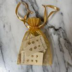 Francesca's NEW  Collections Gold Earrings Bundle Photo 0