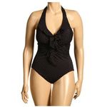 MiracleSuit  Isabella Ruffle Front One Piece Swimsuit Brown Womens Size 10 Photo 12
