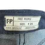 Free People  Gummy Flare Jeans Women’s Size 25 Morrisey Wash Mid Rise Stretch Photo 10