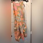 Free People  Desert Island Mini Dress in Rainforest Combo size Medium, NWT Photo 8