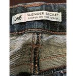 Lee  Slender Secret Jeans Womens 8 Dark Wash Bootcut Stretch Denim Mid Rise Photo 5