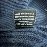 525 America  Navy Blue Cotton Knit Sweater Size X-Small Photo 5