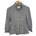 Calvin Klein Jeans grey linen cotton blend utility jacket size S Photo 0