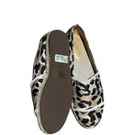 Schutz NEW Ohanna Printed Canvas Leopard Espadrilles Flat Slip On Photo 7