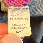 Nike  Dri Fit Women's Magenta Sports Bra w/Mesh Back Size Large Photo 4